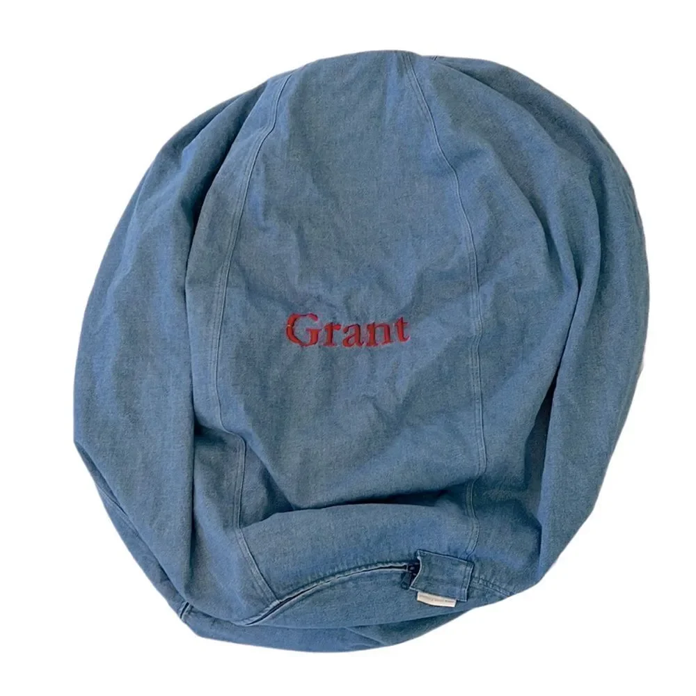 Pottery Barn Denim Beanbag Shell- no filling included